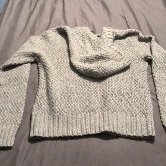 OLD NAVY chunky zipper front sweater - Picture 6 of 9